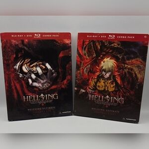 Hellsing Ultimate Vol I–VIII Blu-ray DVD Combo Pack Set | Funimation Anime